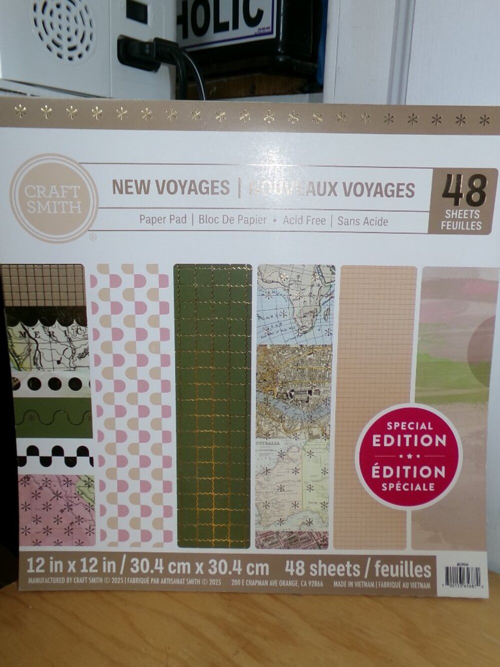 **Moving Sale** Craftsmith NWT New Voyages 12 x 12 Paper Pad